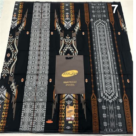 Jual Sarung Atlas Super Premium Bronze Sarung Atlas Hitam Songket