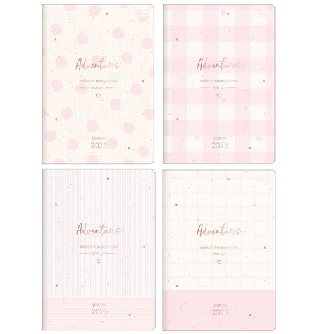 Planner mensal 2025 grampeado 20 fls Soho M7 Tilibra Papelaria Barão