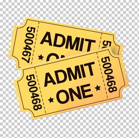 Download High Quality ticket clip art admit one Transparent PNG Images ...