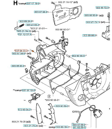 Odpowietrznik Pilarki Husqvarna 346XP 351