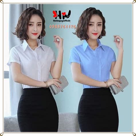 Áo sơ mi đẹp nữ Top 10 mẫu áo hot nhất thu hút ánh nhìn Classic Shop Phòng Tranh Cá Cảnh