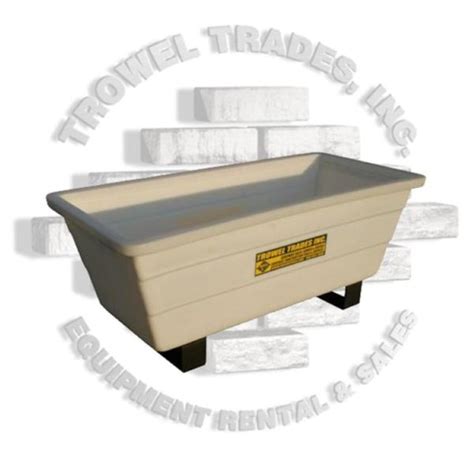 Mud Tub Mortar Box 10 Cubic Foot Poly Tough Trough Box On Sale