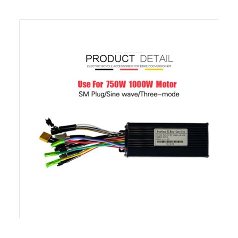 Ebike Controller Controller 36v48v 750w 1000w Brushless Kt 30a Sine