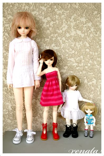 My Bjd Sizes Comparison A Photo On Flickriver