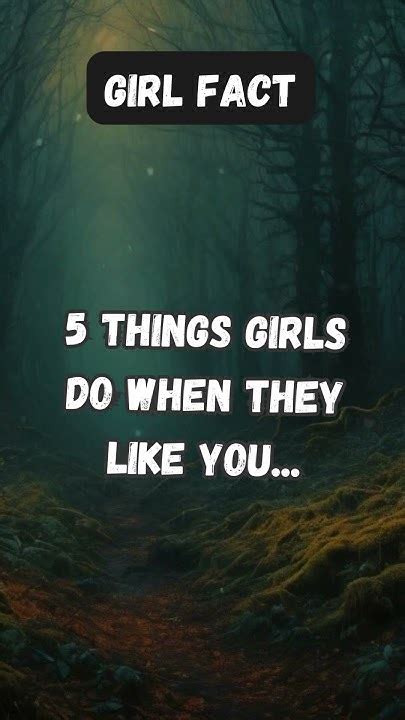 5 Things Girls Do When They Like You Ai Aiart Shorts Viral Youtube