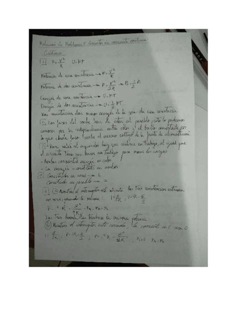 Relacion De Problemas Resueltos Tema 5 Circuitos De Corriente Continua Pdf