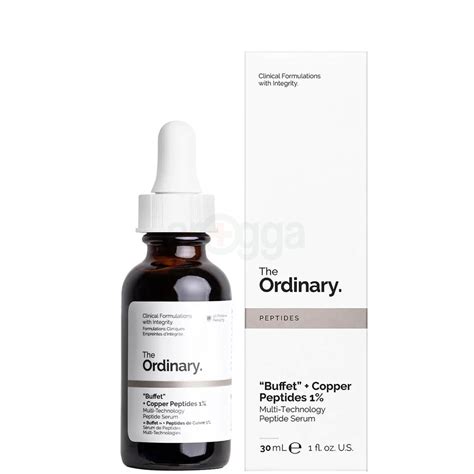 The Ordinary Buffet + Copper Peptides 1% Serum - Arogga Beauty Store