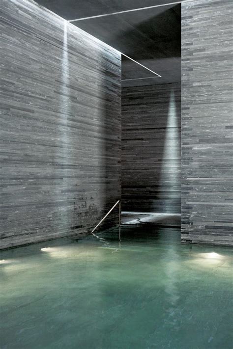 Thermal Baths in Vals, Switzerland, by Peter Zumthor – Building Gallery