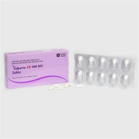 VALPARIN XR TABLET 500MG 3X10 Zyfas Pharma