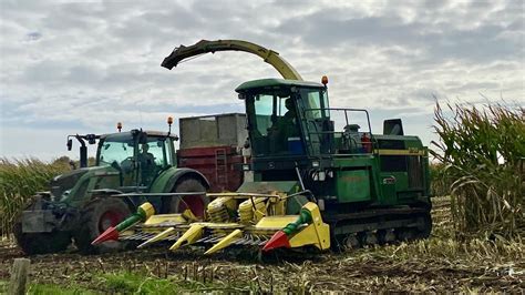 Mais Hakselen Inkuilen Maize Harvest Silage Fendt