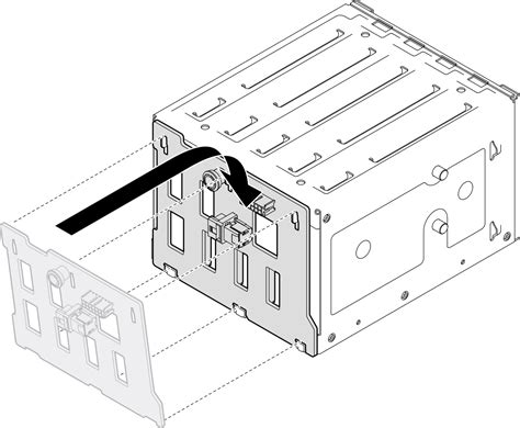 Install The 3 5 Inch 2 5 Inch Hot Swap Drive Backplane ThinkSystem ST250 V3 Lenovo Docs