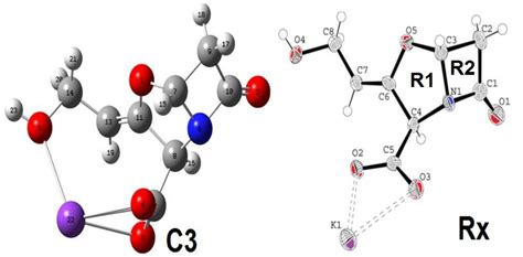 Figure No 4 Theoretical Molecular Structure Of Potassium Clavulanate Download Scientific