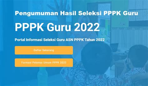 Penempatan Lulus Passing Grade Guru Asn Pppk Tahun