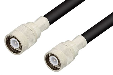 SC Male To SC Male Cable Using RG214 Coax RoHS