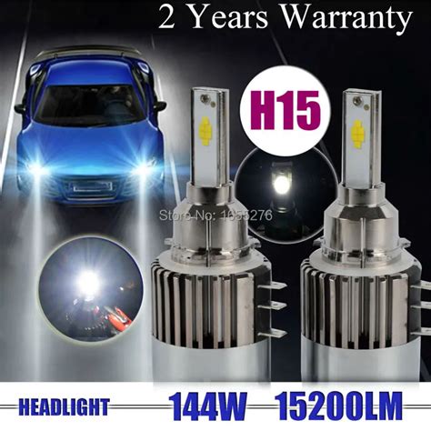 Taitian High Power W Lm H Led Headlight Kit Hi Lo Bulb