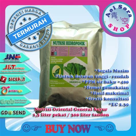 Jual Nutrisi AB MIX Hidroponik Pekatan 1 5 Liter 300 Liter AB Mix Sayur