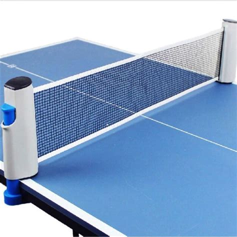 Indoor Sport Table Tennis Net Grid Retractable Ping Pong Net Portable ...