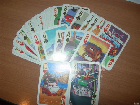 Карты игральные с рисунками серии "Тачки" — купить в Красноярске ...