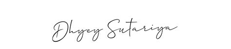 76 Dhyey Sutariya Name Signature Style Ideas Creative Esignature