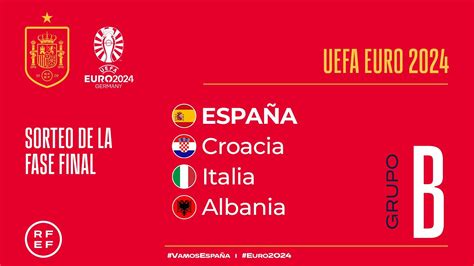 Sorteo Eurocopa 2024 España Se Medirá A Italia Croacia Y Albania