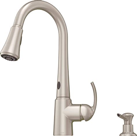 Moen 87359E2SRS Delaney Motion Sense Touchless Kitchen Faucet Review ...