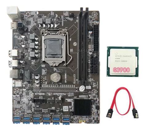 Placa Base Minera B C Btc Con Cable Cpu G X Pcie T Meses