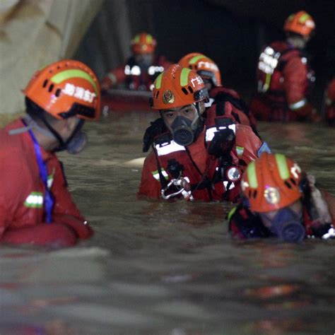 3 Dead As Southern China Tunnel Flood Rescue Effort Reaches 6th Day