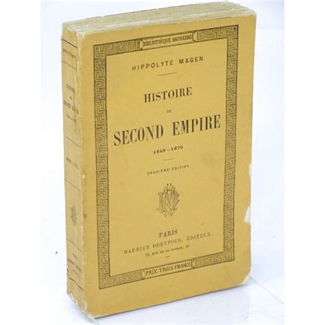 Histoire Du Second Empire