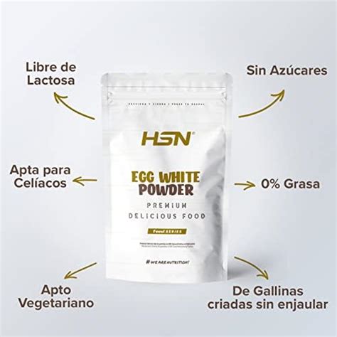 Clara De Huevo En Polvo De Hsn Sabor Natural G Porciones Por