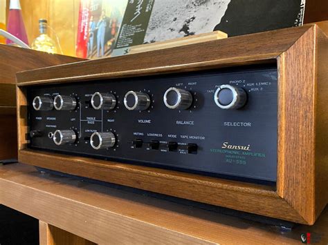 Sansui AU 555 Vintage Integrated Amplifier Photo 4082367 Aussie