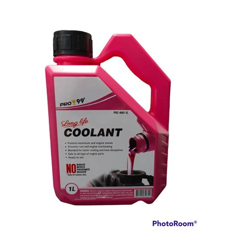 Product Details Of Pro Long Life Radiator Coolant Pink Liter L