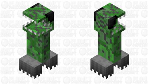 Creepy Creeper Minecraft Mob Skin