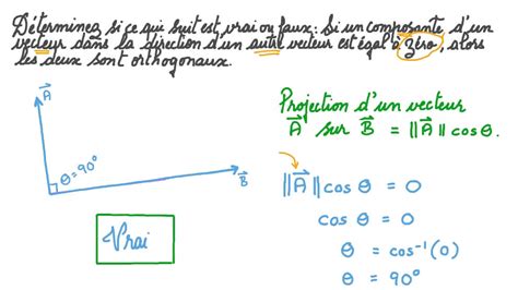 Vidéo Question Utiliser Les Propriétés Des Vecteurs Pour Résoudre Un