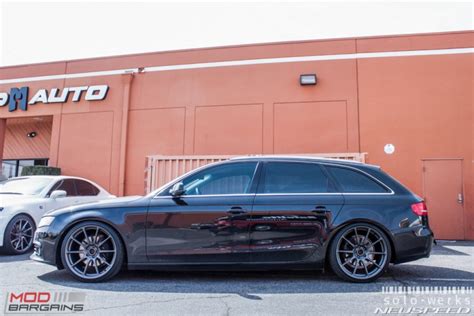 Aggro Avant Chris Cs B8 Audi A4 Avant On Solo Werks Coilovers Gets