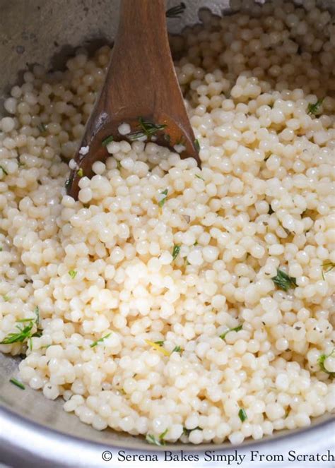 Mediterranean Couscous Pasta Salad Serena Bakes Simply From Scratch