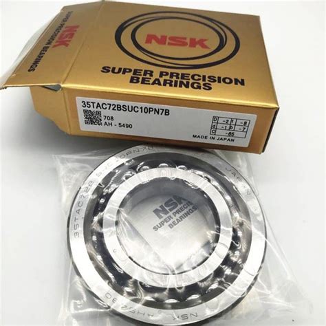 NSK 60TAC120B CNC Spindle Bearing 60 120 20mm Pemasok Agensi NSK