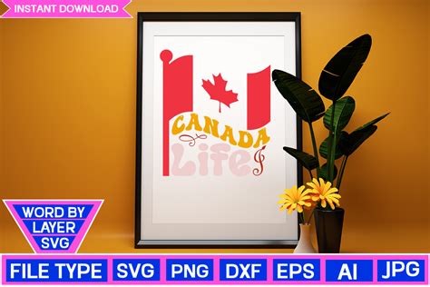 Canada Life Graphic by NzGraphic · Creative Fabrica