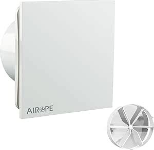 Airope AB C 100 Mm Ventilateur VMC Extracteur D Air Avec Clapet Anti