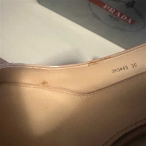 Prada Nude Patent Leather Peep Toe Pumps Gem