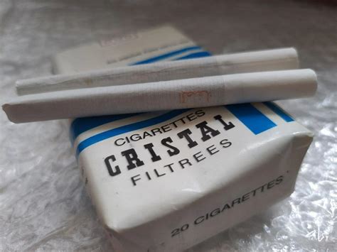 Сигареты для внутреннего рынка Туниса Cristal - Табачные истории