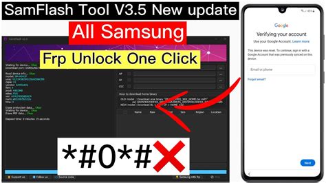 Samflash V3 5 New Update Samsung Frp Bypass Adb Not Working Samsung