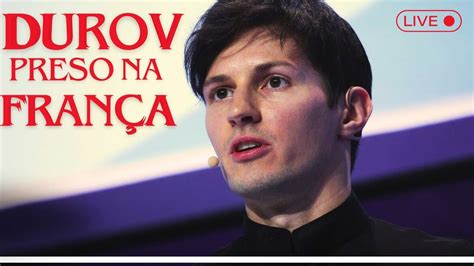 Urgente Pavel Durov Fundador Do Telegram Vk Preso Na Fran A Youtube