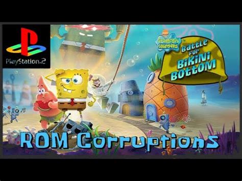 Spongebob Squarepants PS ROM Corruptions Battle For Bikini Bottom YouTube