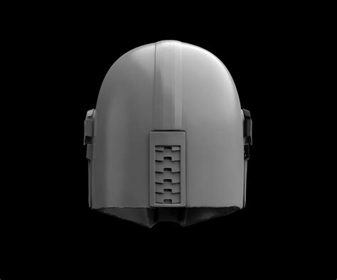 The Mandalorian Helmet 3D File For Printing Etsy