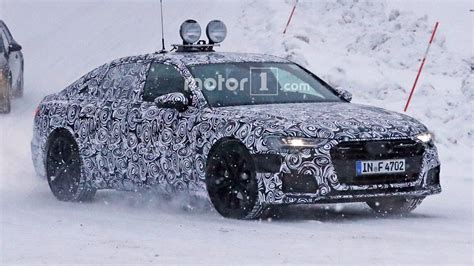 Next Generation Audi A6 Spotted With Production Lights