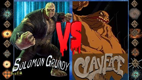 Solomon Grundy DC Comics Vs Clayface DC Comics Ultimate Mugen