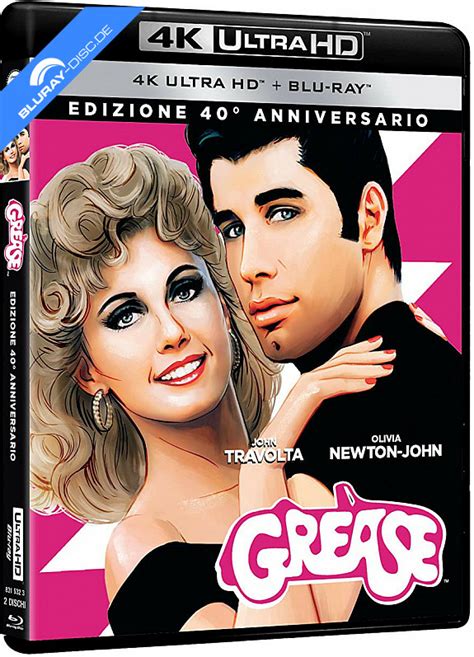 Grease 4k 40th Anniversary Edition 4k Uhd Blu Ray It Import Blu Ray