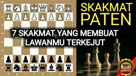 PECATUR WAJIB TAU 7 Jebakan Catur Mematikan Dengan POLA SKAKMAT INDAH