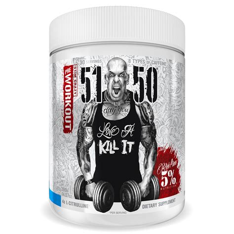 Rich Piana 5 Nutrition 51 50 Pre Workout 30 Serving Markfeet