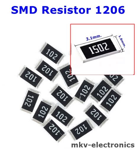 SMD Resistor Package Details Power Rating, Size, Dimension, 48% OFF